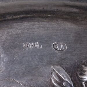 Antique German silver vase — image 4