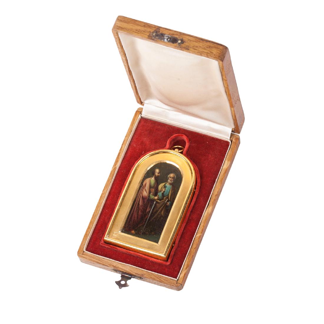 Russian icon of Saint Peter and Paul — image 1