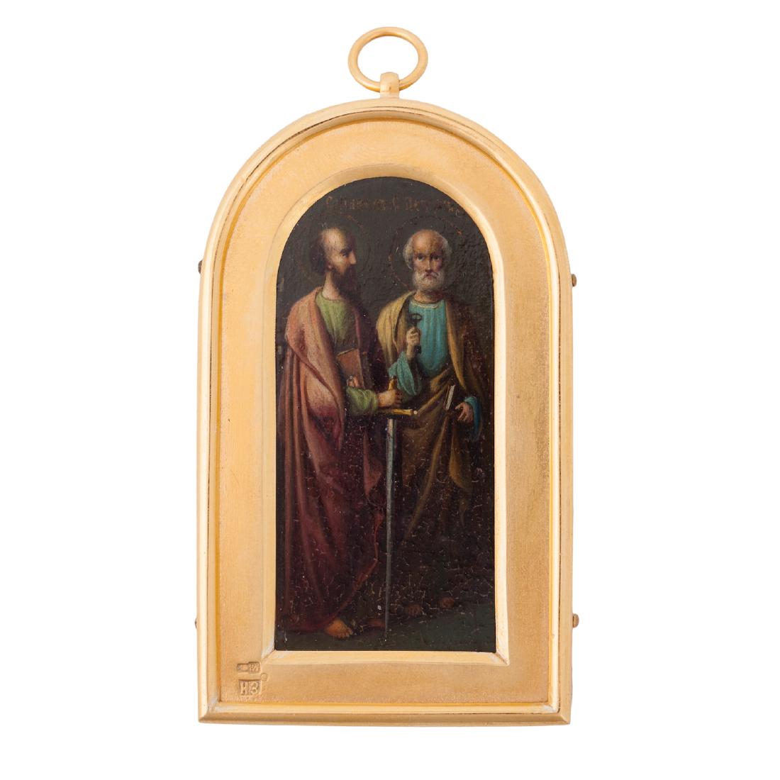 Russian icon of Saint Peter and Paul — image 2