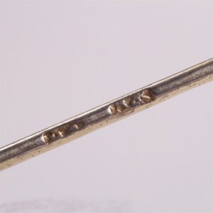 Russian silver-gilt and niello spoon depicting city — image 4