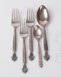 Silver set. Georg Jensen. — image 1