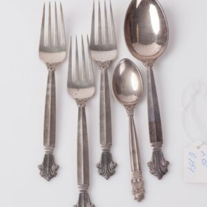 Silver set. Georg Jensen. — image 1
