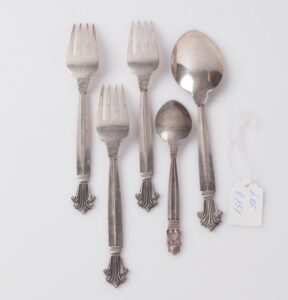 Silver set. Georg Jensen. — image 2