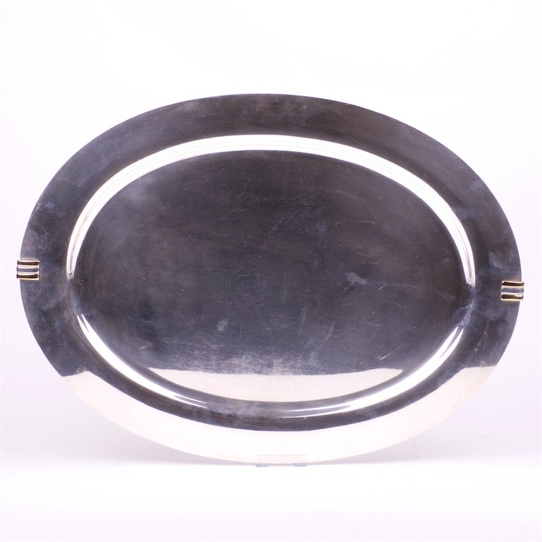Silver tray "Cartier". — image 1