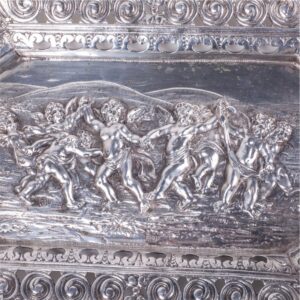 Antique German silver vase — image 2