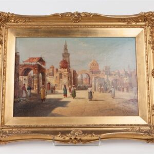 Painting with the view of Kair. Henry Carnier. — image 1