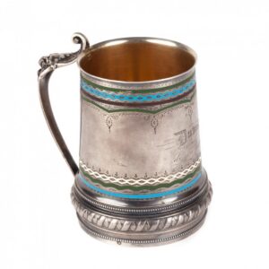 Tankard. P. Milukov manufactory. Moscow, last quarter — image 3