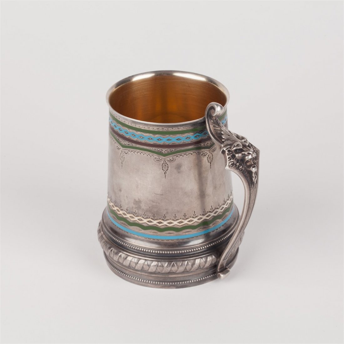 Tankard. P. Milukov manufactory. Moscow, last quarter — image 4