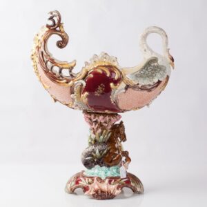An Eichwald majolica centerpiece. — image 1