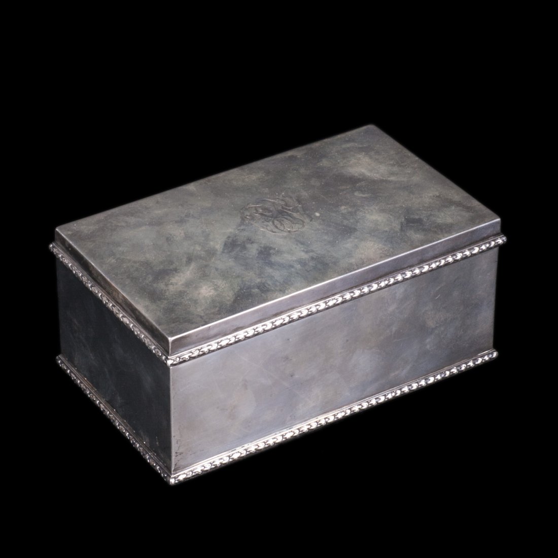 Antique French silver box — image 1