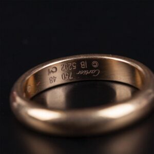 CARTIER 18k Yellow Gold Engagement ring — image 3