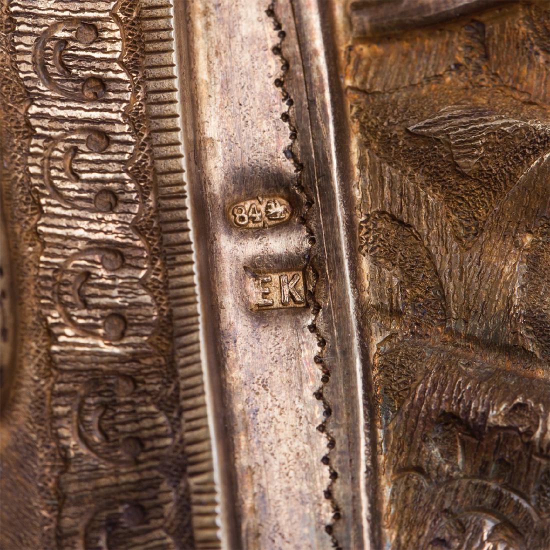 Russian 19th century icon of Christ Pantokrator — image 6
