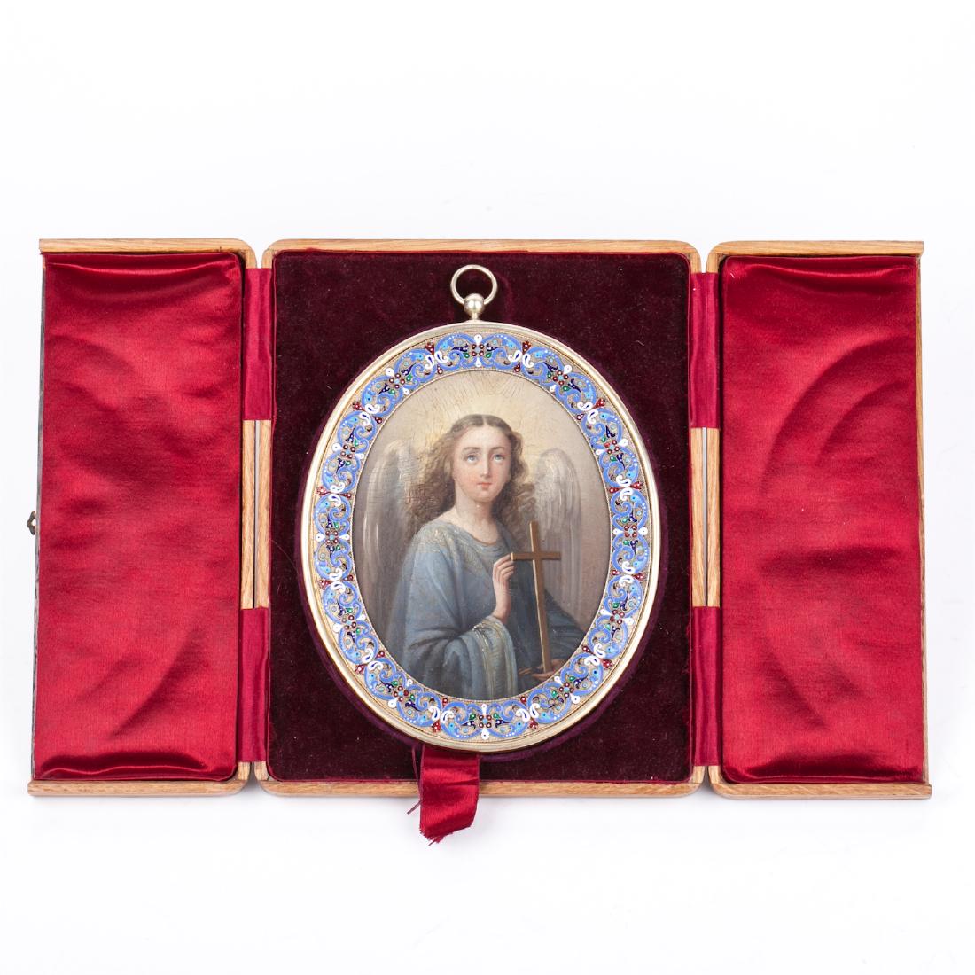 Russian icon of Guardian Angel — image 1