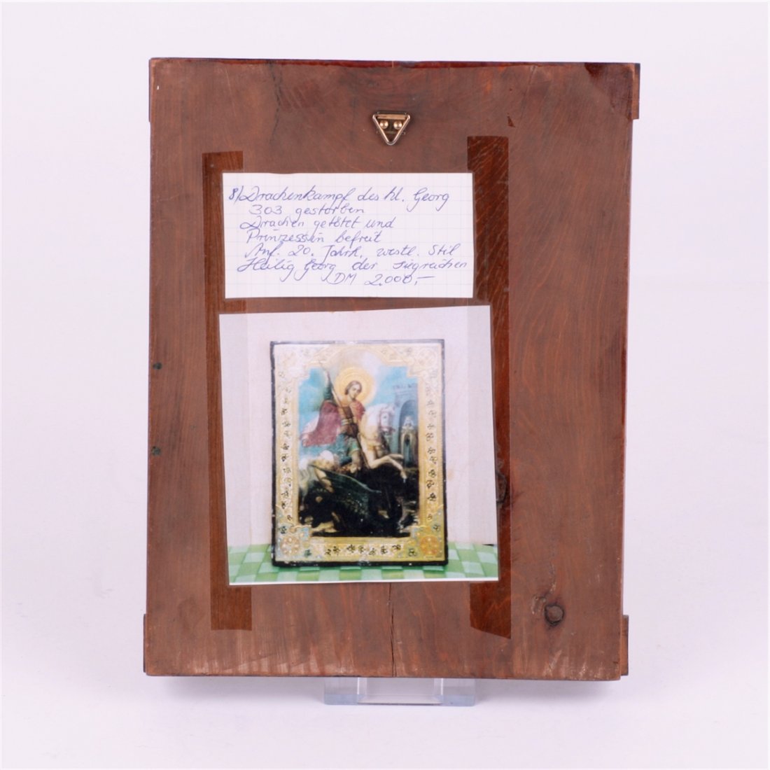 Russian icon of the miracle of St. George. — image 4