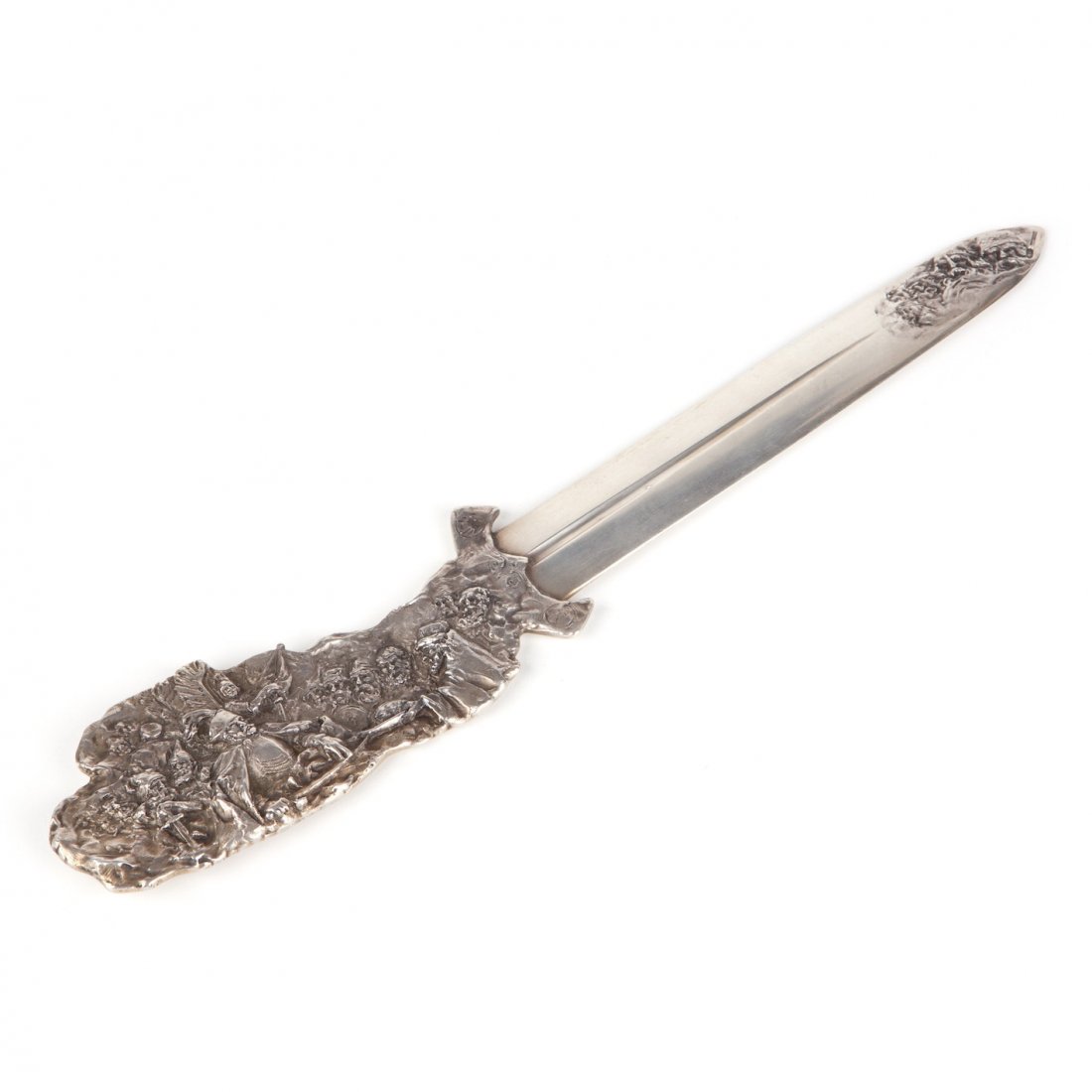 Silver paper knife. First Kiev Artel, 1908-1917. — image 1