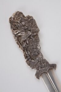Silver paper knife. First Kiev Artel, 1908-1917. — image 2