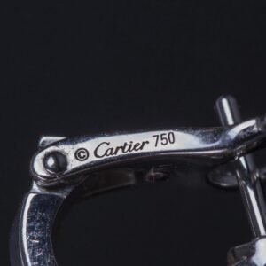 Cartier 18K Diamond Earrings "Diamants Legers De — image 4