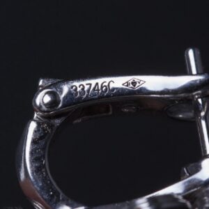 Cartier 18K Diamond Earrings "Diamants Legers De — image 5