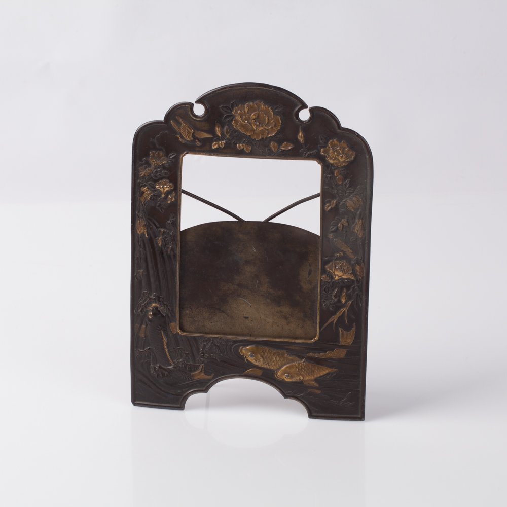 Gilded photo frame. Japanese. — image 1