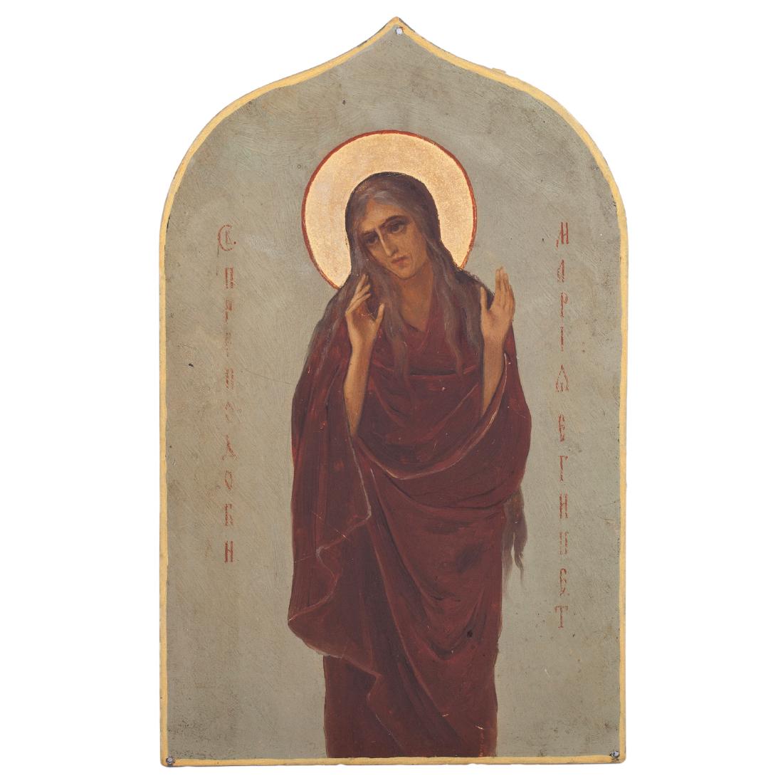 Russian icon of Saint Mariya Magdalena — image 1