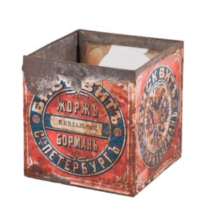 20th century grand advertising metal box — image 1