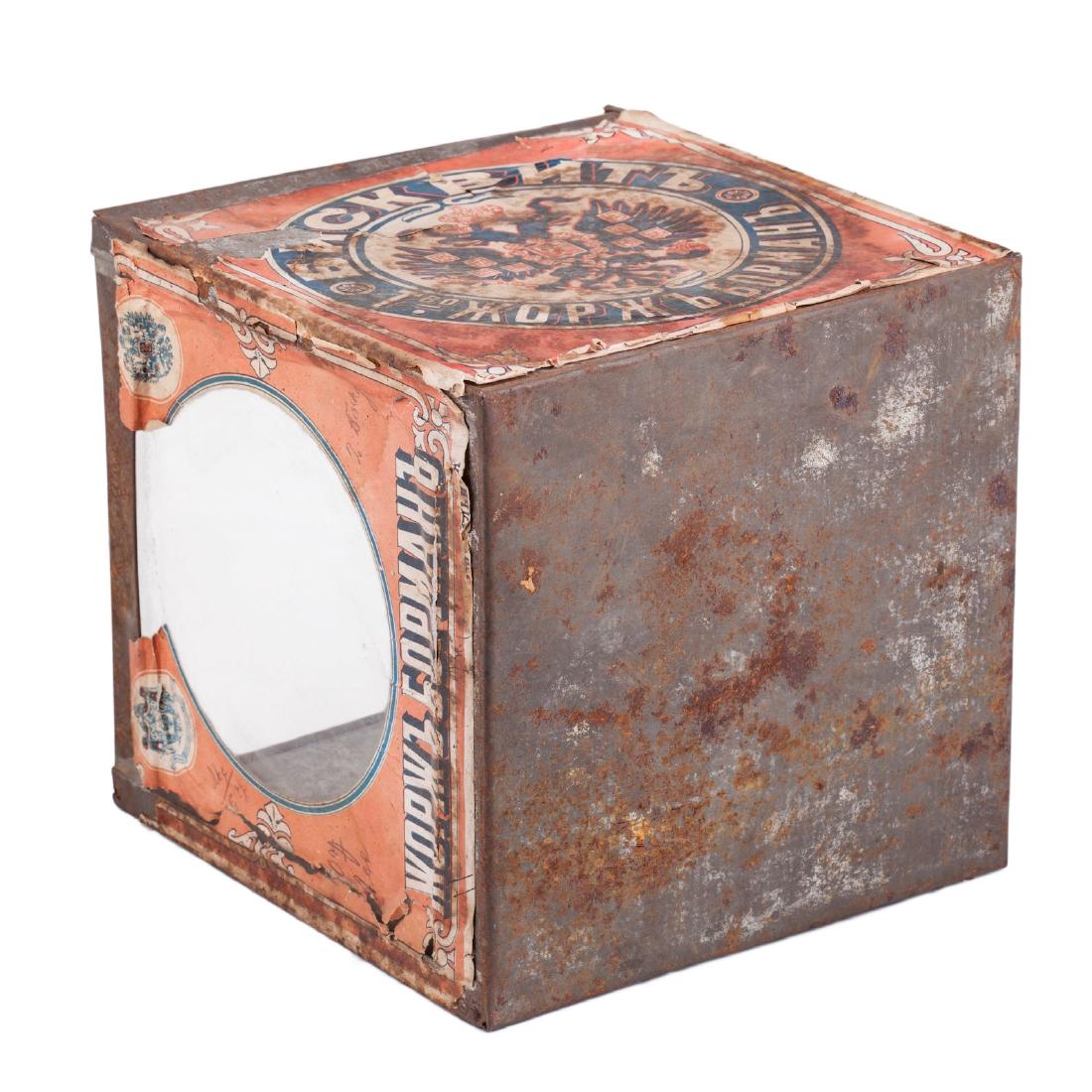 20th century grand advertising metal box — image 3