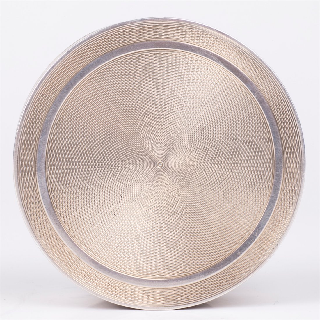 Antique silver and purple enamel box — image 5