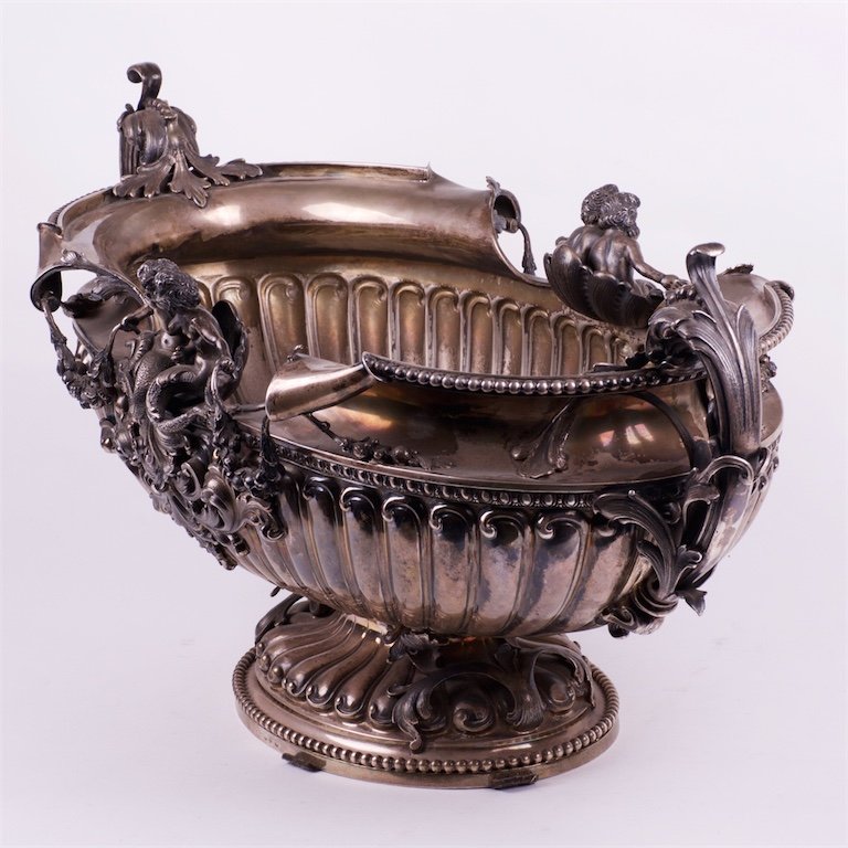 Huge silver parade vase. Le Argenterie di Milano di — image 6