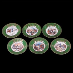 Porcelain plates depicting scenes from Napoleon's — image 1