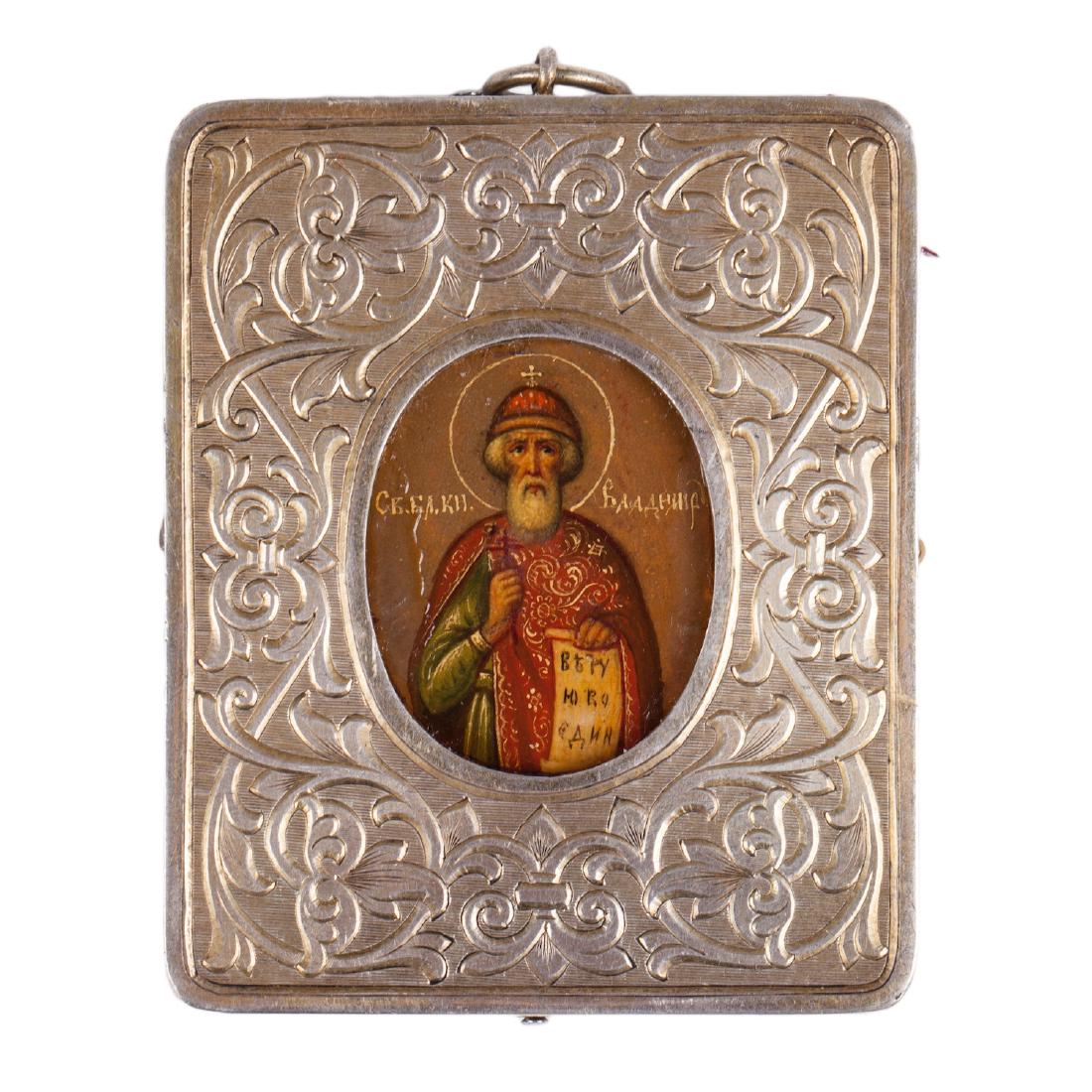Russian icon of Saint Vladimir — image 2