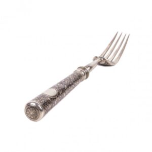 Russian silver and niello spoon with Moscow Kremlin — image 3