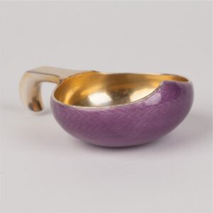 Small silver kovsh. Faberge. A. Nevalainen workshop. — image 4