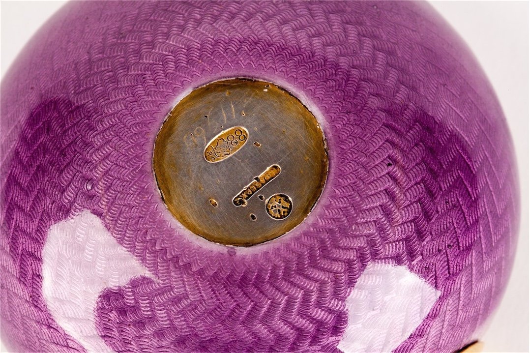 Small silver kovsh. Faberge. A. Nevalainen workshop. — image 6