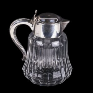 Antique German silver jug with cooling element — image 1