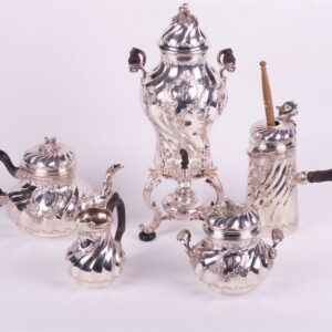 French silver service of 5 pieces."Cardeilhac". — image 1