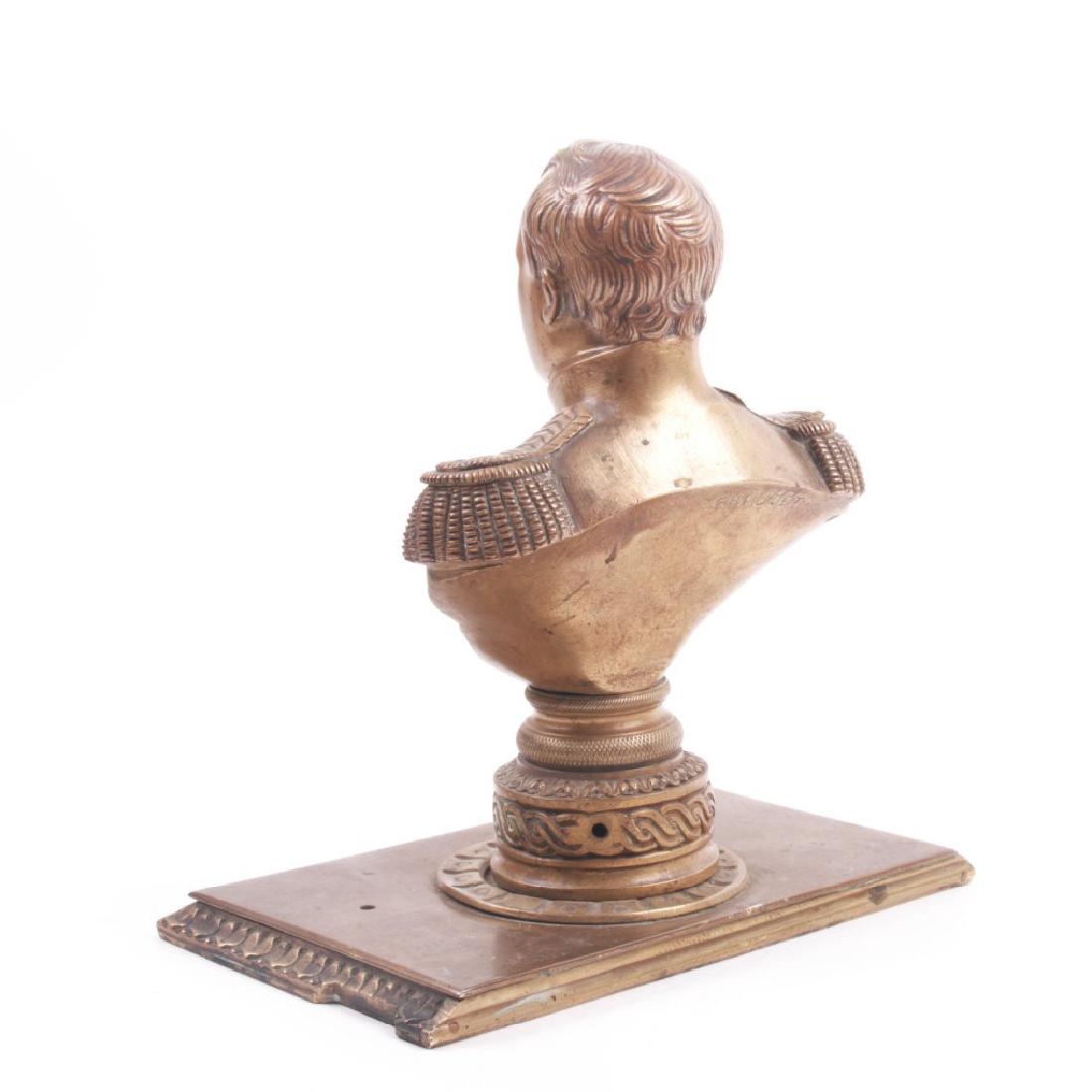 Napoleon bronze bust — image 4