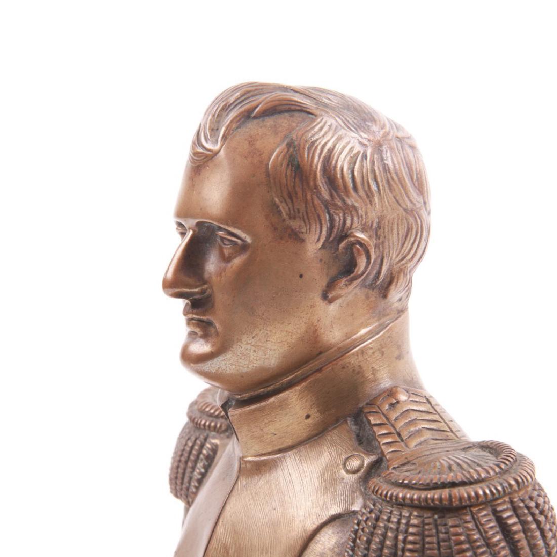 Napoleon bronze bust — image 5