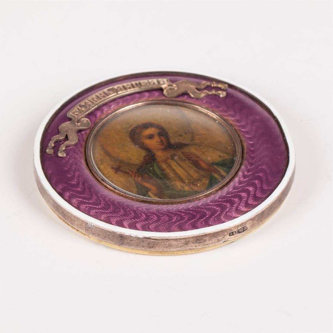Rare Russian icon of Guardian Angel — image 3