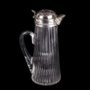 Antique silver jug with cooling element — image 1