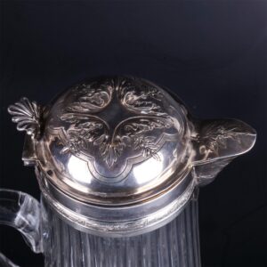 Antique silver jug with cooling element — image 2