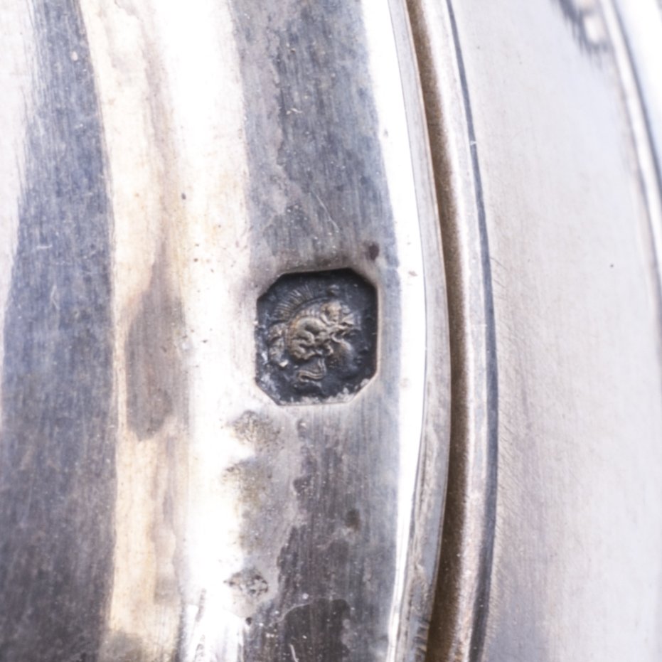Antique silver jug with cooling element — image 6