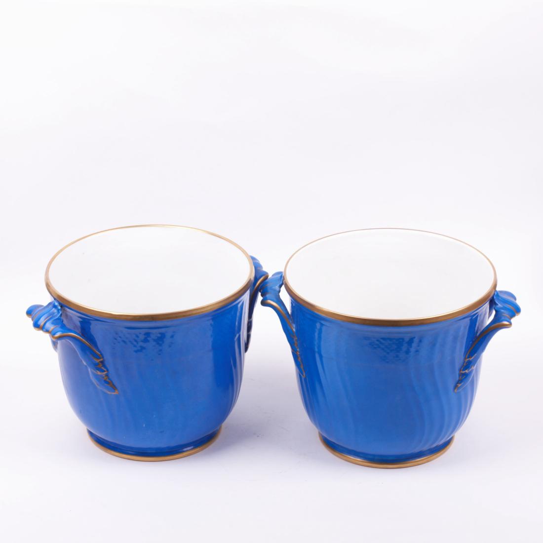 Flowerpots with Napoleon and Josephine portraits — image 2