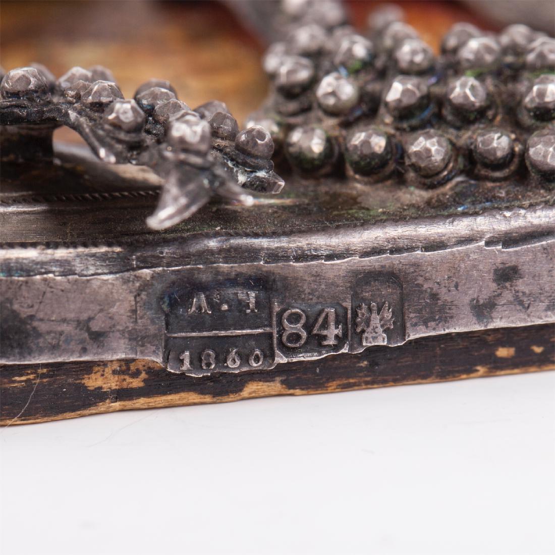 Rare icon of Christ in prison in unusual riza — image 3