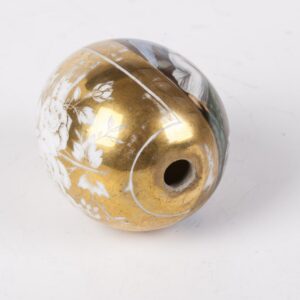 Russian porcelain easter egg with God Ascension — image 4