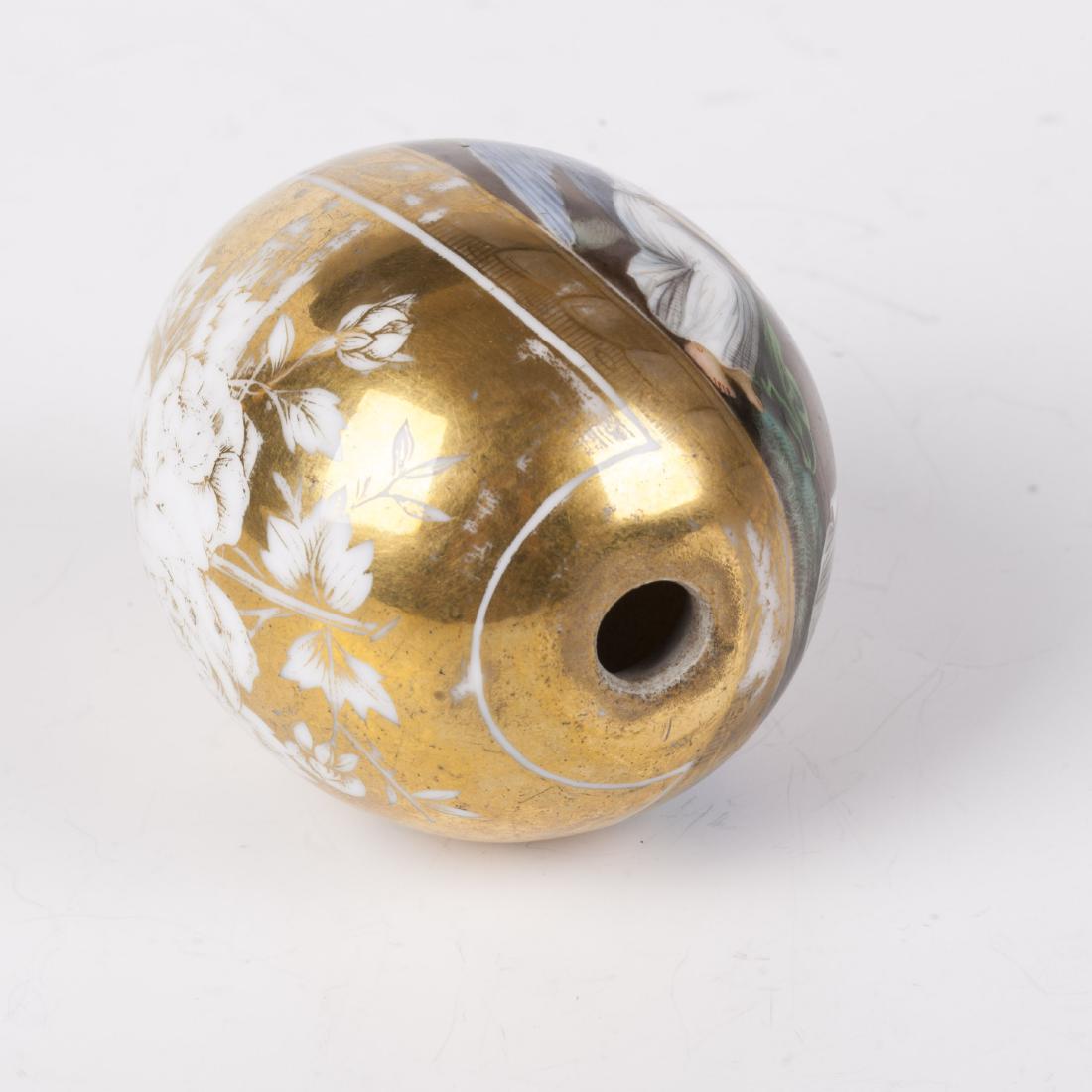 Russian porcelain easter egg with God Ascension — image 4