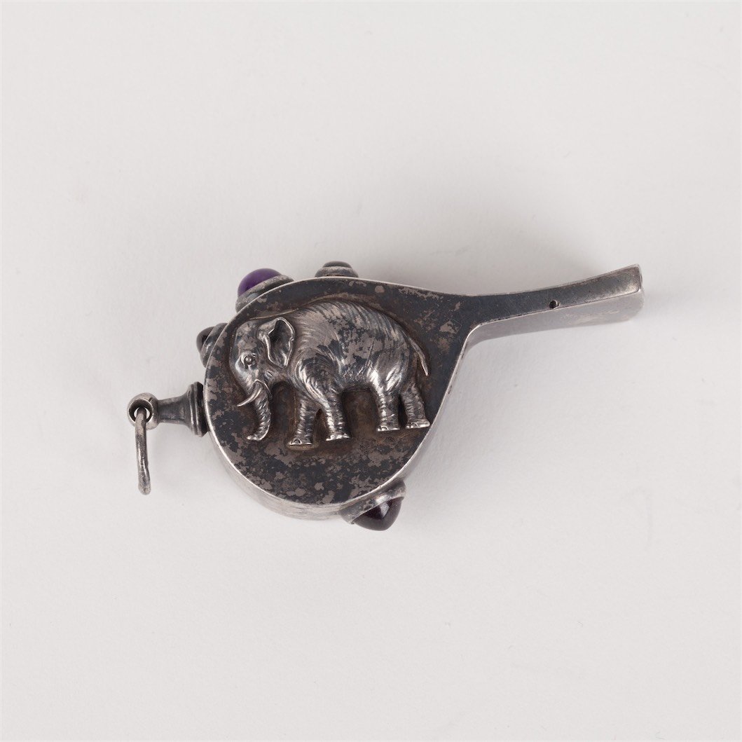 Unusual and rare whistle. Faberge, workmaster of Karl — image 2