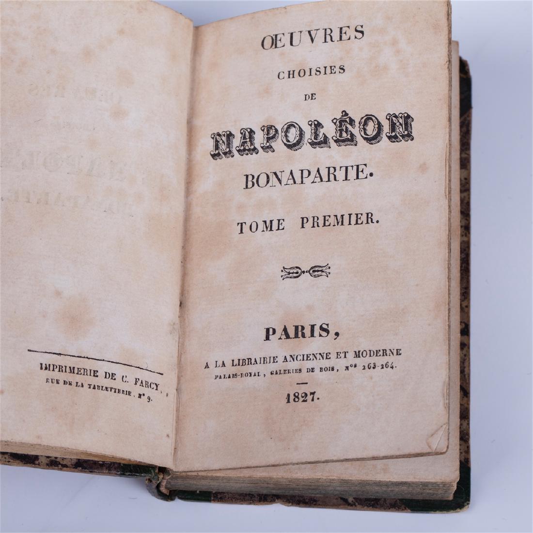 4 pocket volumes of Napoleon Bonaparte selected works — image 2