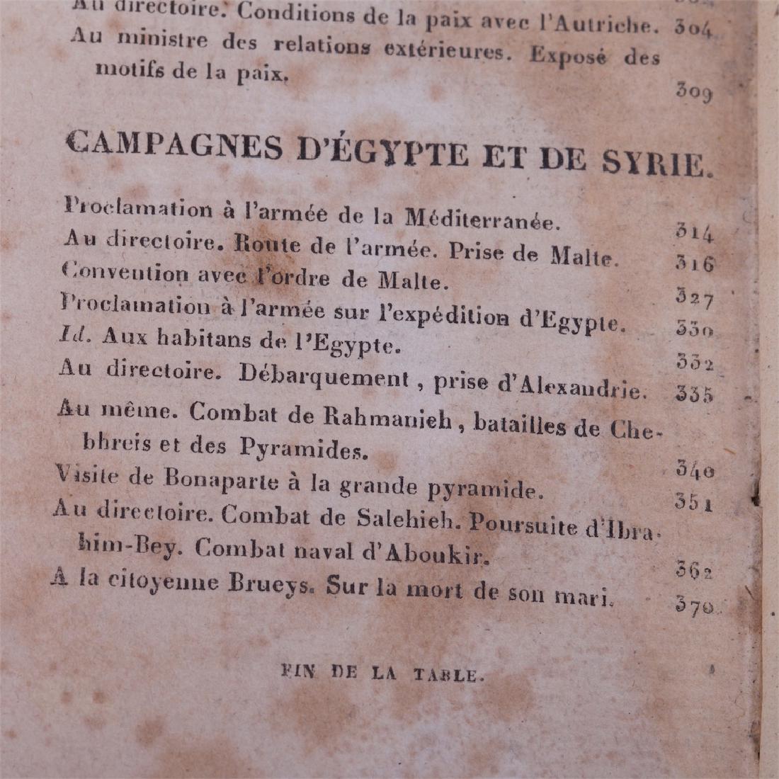 4 pocket volumes of Napoleon Bonaparte selected works — image 3