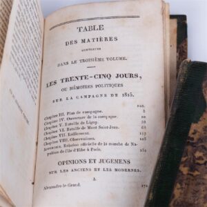 4 pocket volumes of Napoleon Bonaparte selected works — image 4