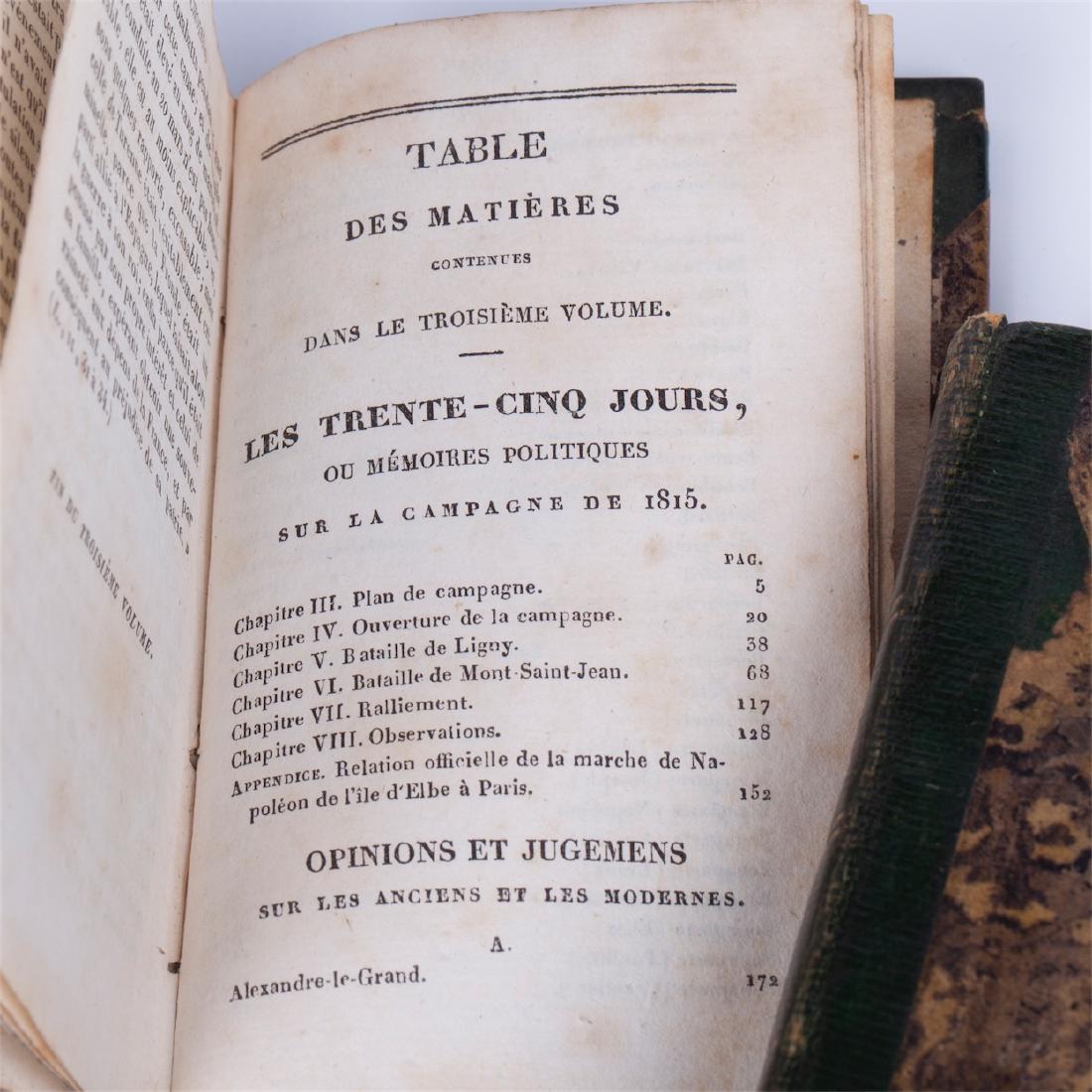 4 pocket volumes of Napoleon Bonaparte selected works — image 4